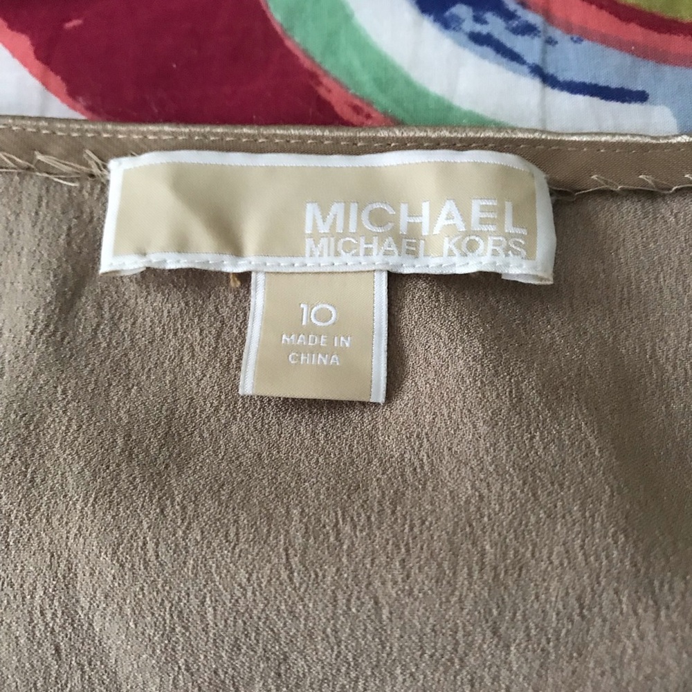 Michael Kors gold top